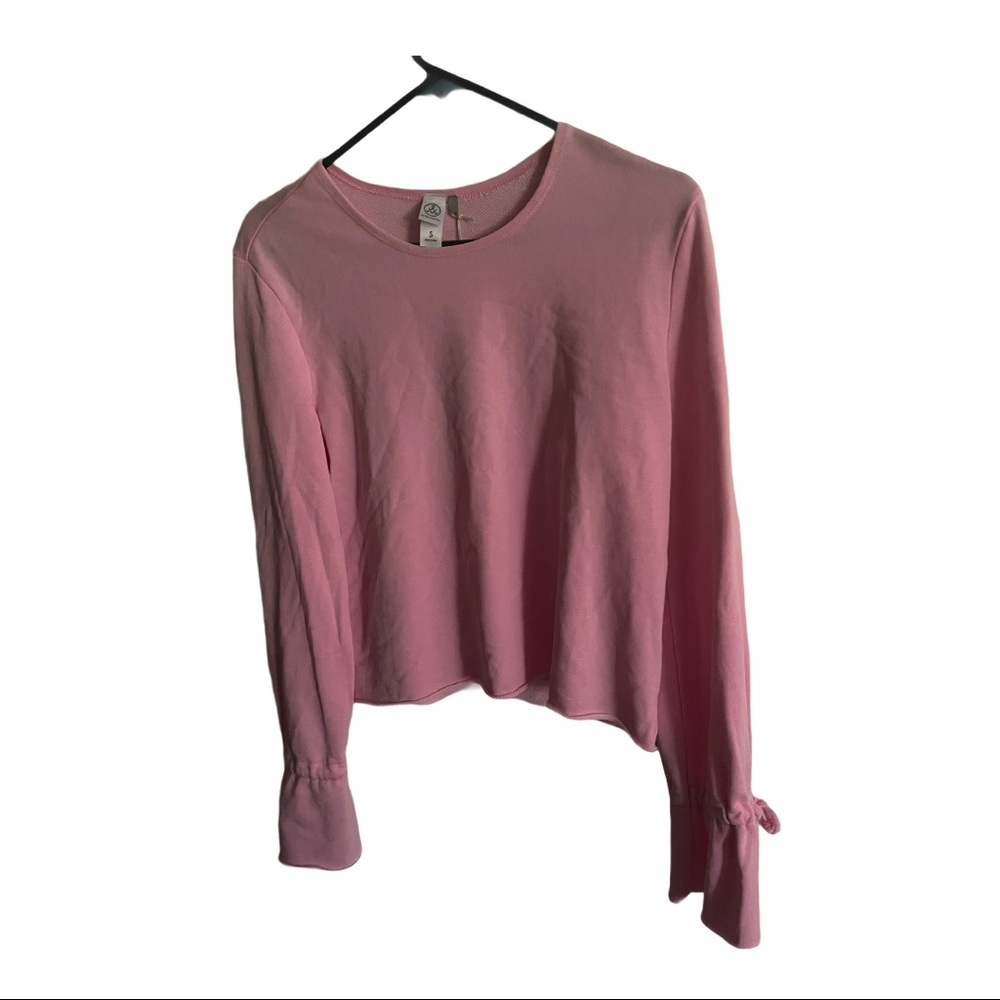 Alternative Bubble Bell Cuff Drawstring Top Sz S
